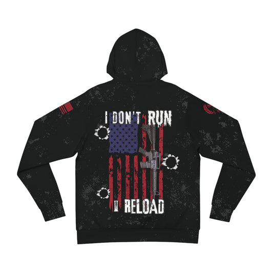 “I Don’t Run, I Reload” - Unisex Hoodie