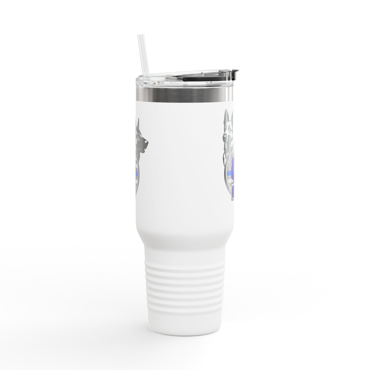 40oz K9 Thin Blue Line Tumbler – Insulated, Durable & Built for Duty