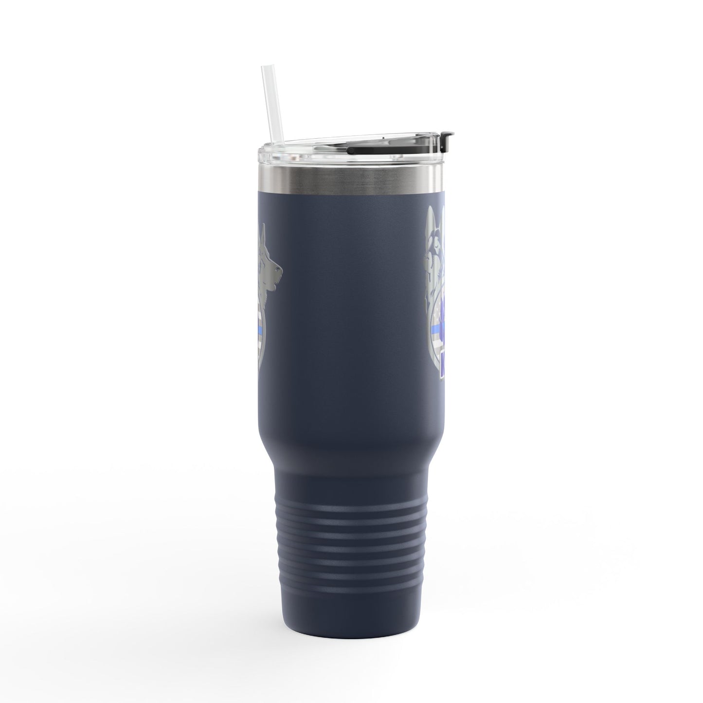 40oz K9 Thin Blue Line Tumbler – Insulated, Durable & Built for Duty