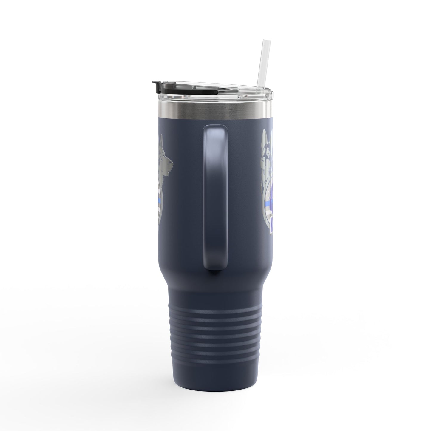 40oz K9 Thin Blue Line Tumbler – Insulated, Durable & Built for Duty