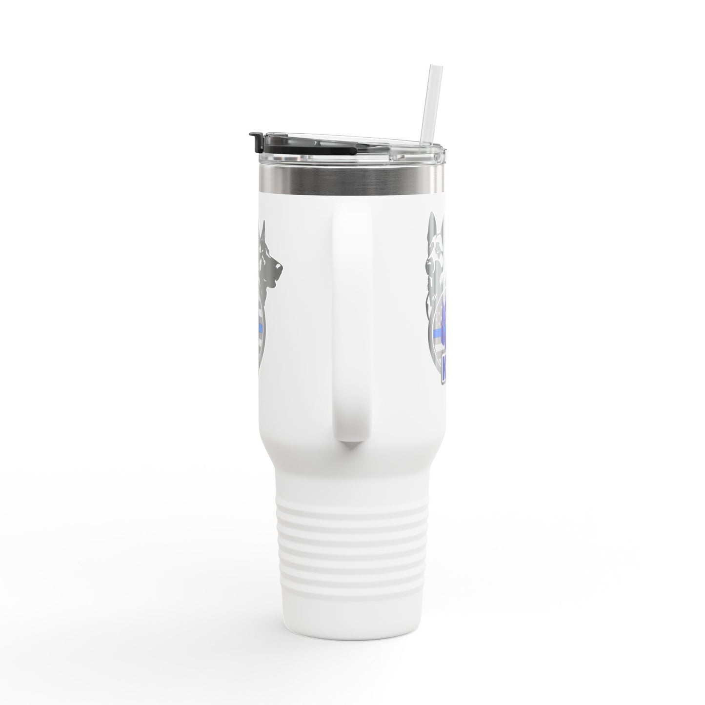 40oz K9 Thin Blue Line Tumbler – Insulated, Durable & Built for Duty