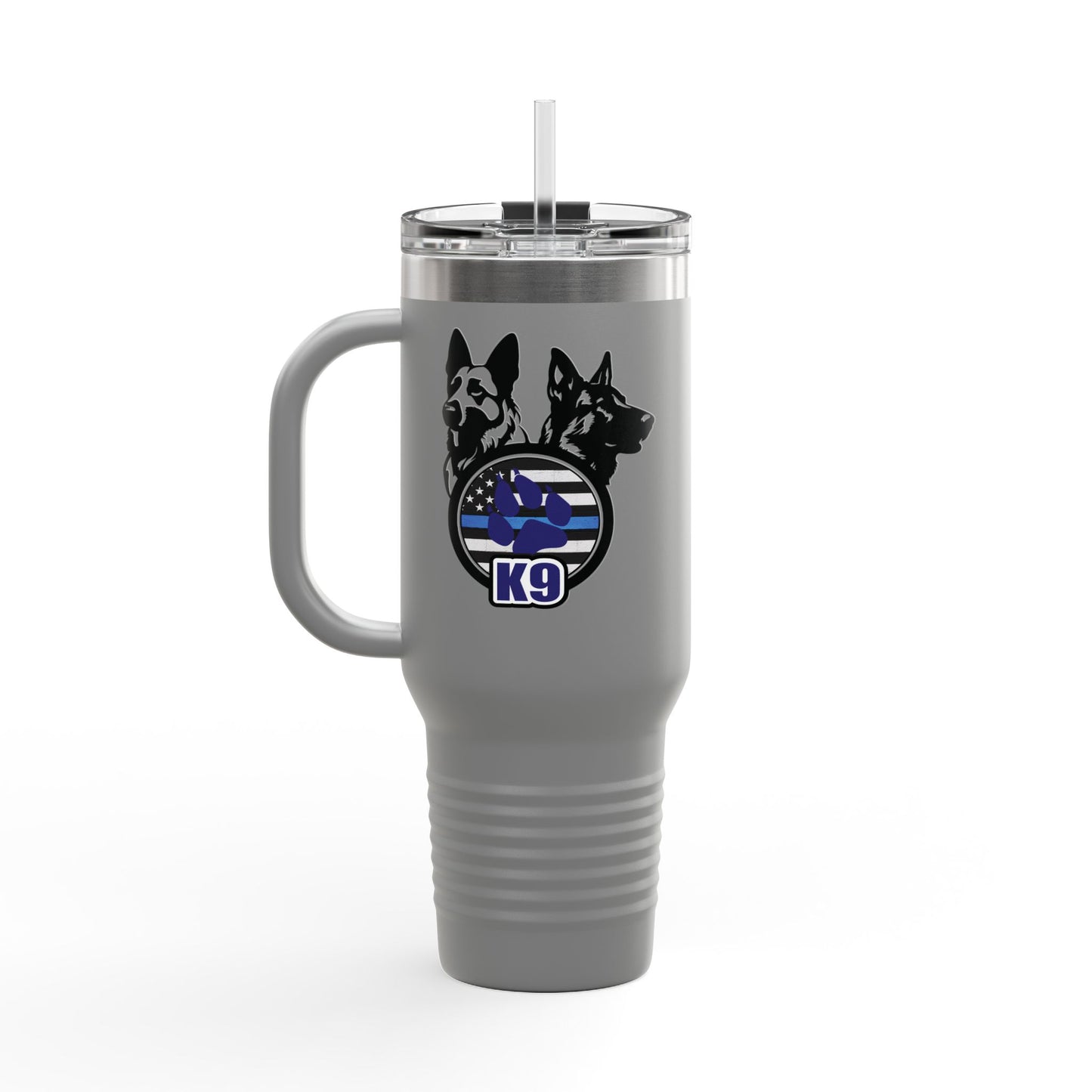 40oz K9 Thin Blue Line Tumbler – Insulated, Durable & Built for Duty
