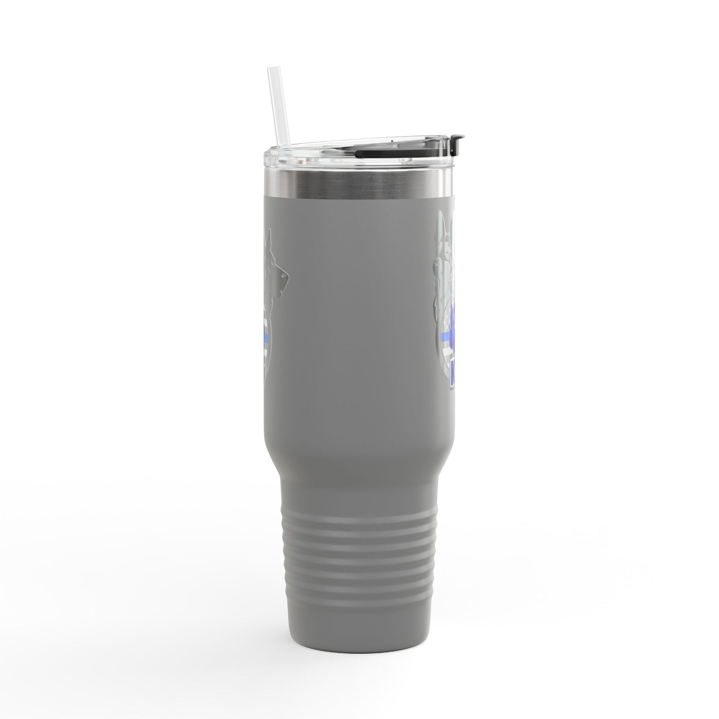40oz K9 Thin Blue Line Tumbler – Insulated, Durable & Built for Duty