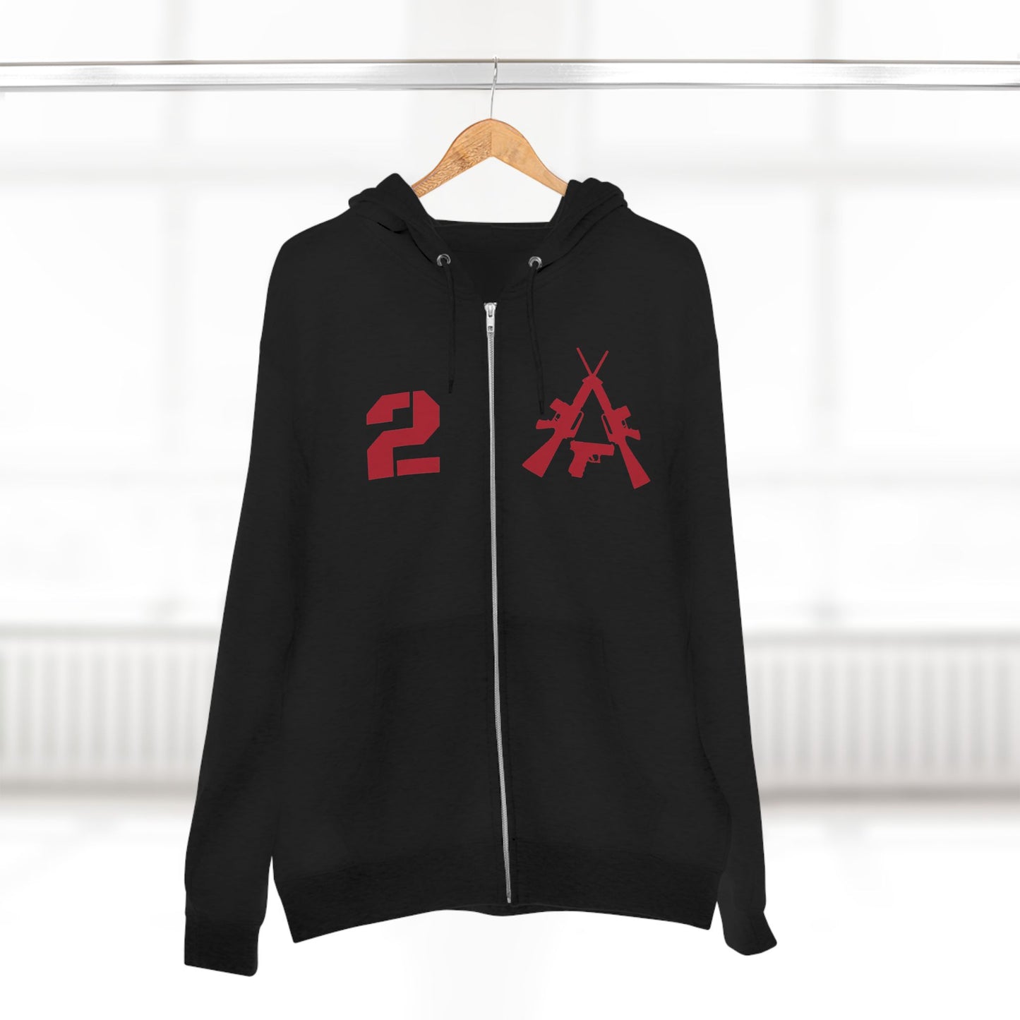 2nd Ammendment Zip-Up Hoodie