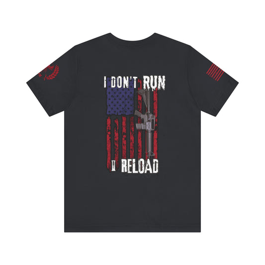 I Reload 2A black tee