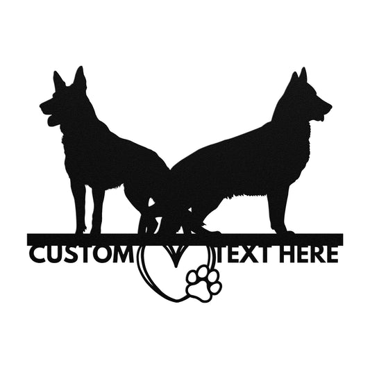 "Custom K9 Metal Sign"