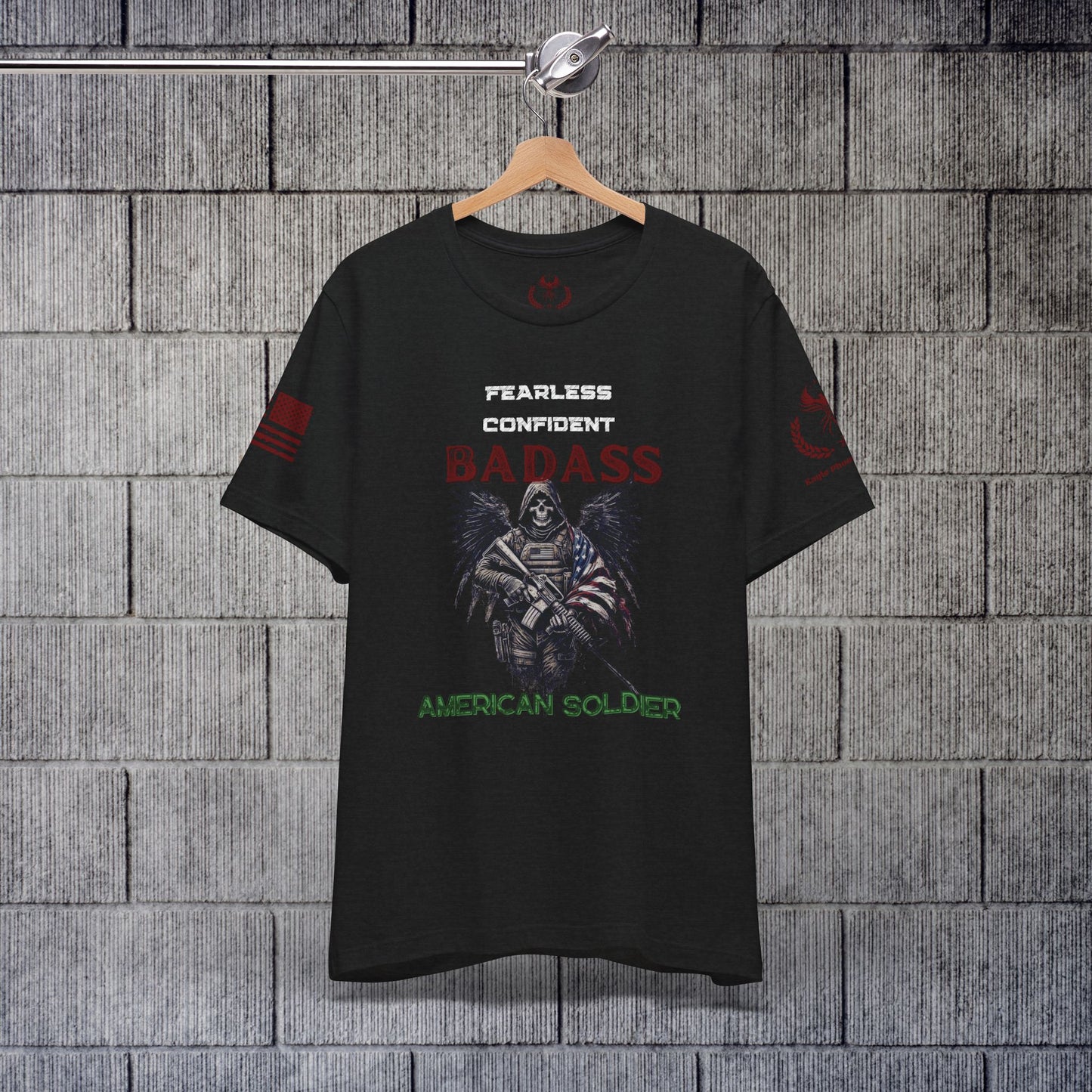 Badass American Soldier T-shirt