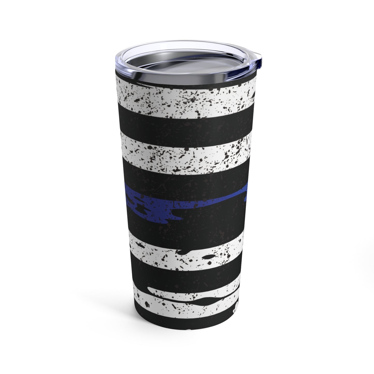 Thin Blue Line American Flag 20oz Stainless Steel Tumbler