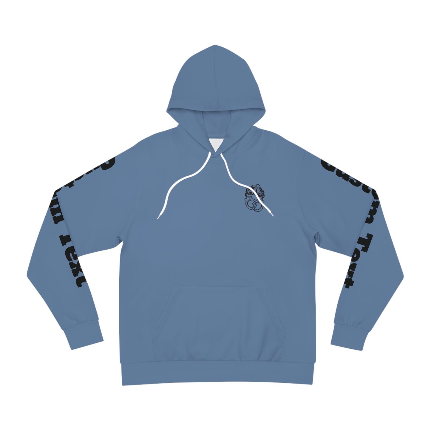 Customizable Blue Protect and Serve hoodie