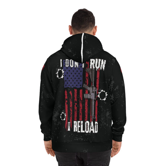 “I Don’t Run, I Reload” - Unisex Hoodie