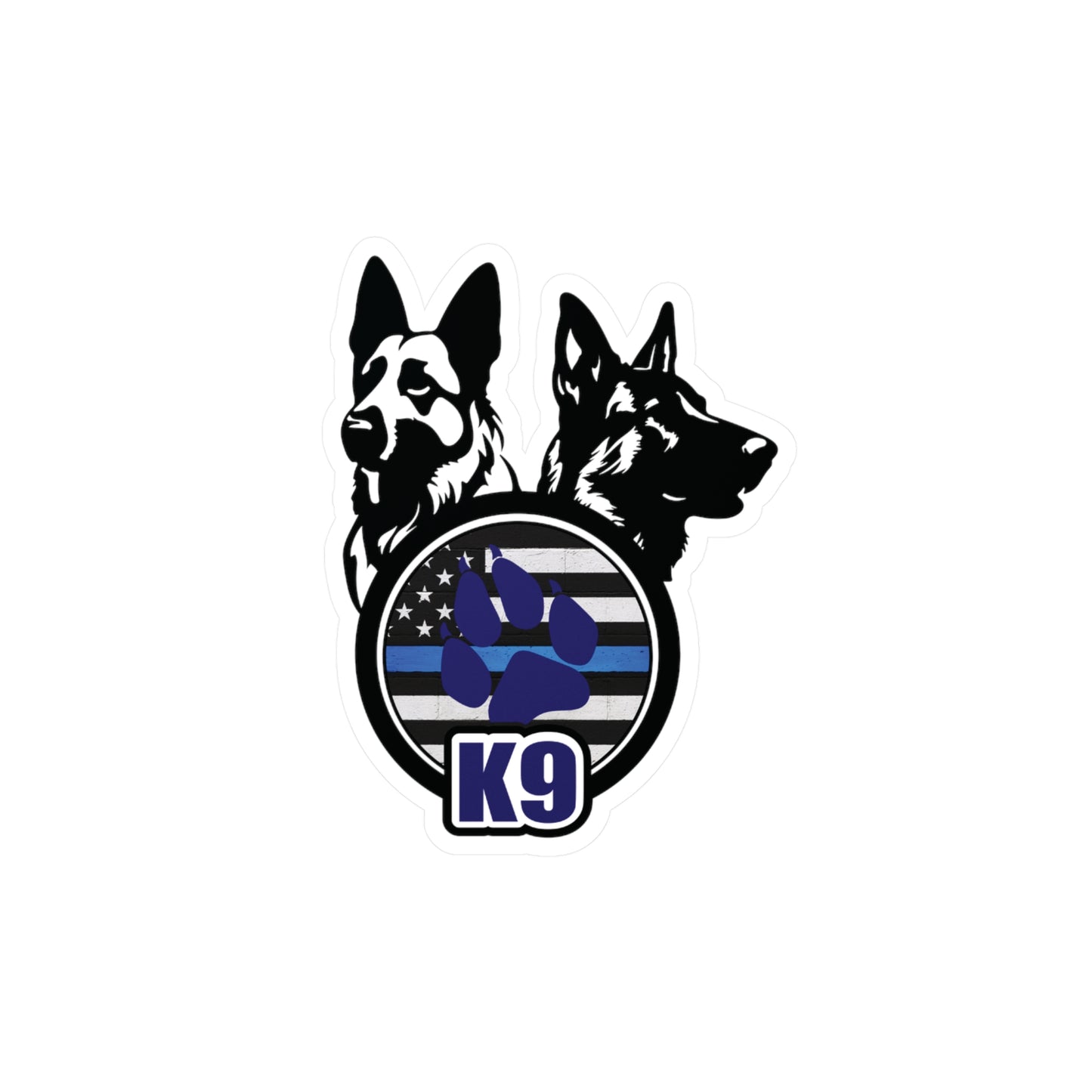 "K9 Pride" - Kiss-Cut Vinyl Decals