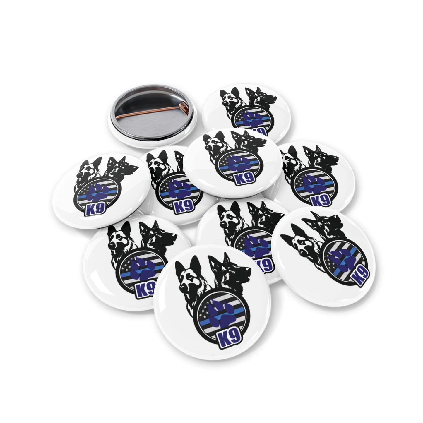 "K9 Pride" - round pins