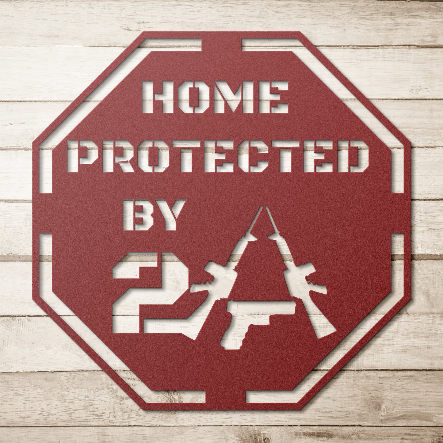 "2nd Ammendment" - metal sign