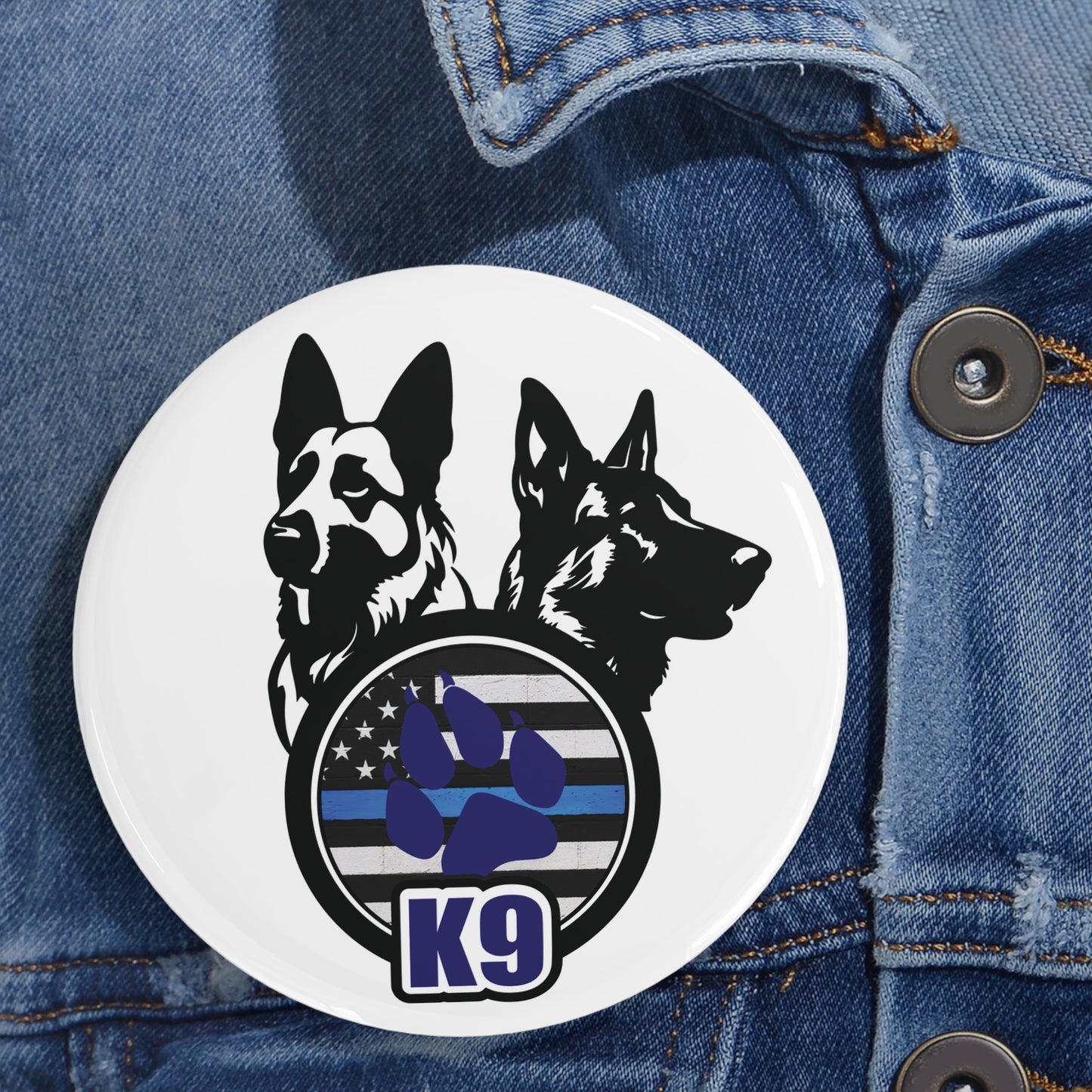 "K9 Pride" - round pins