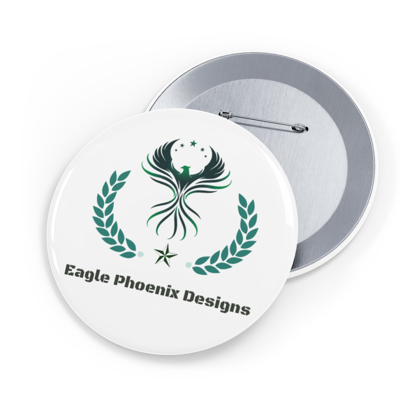 Eagle Phoenix Designs Round pin