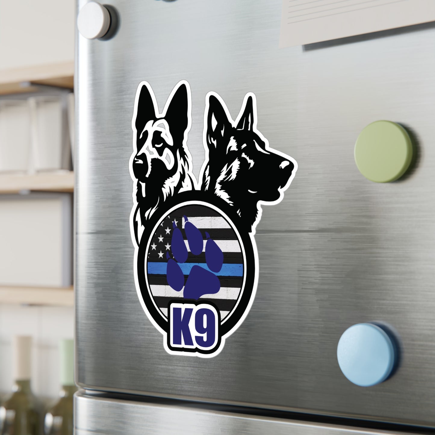 "K9 Pride" - Kiss-Cut Vinyl Decals