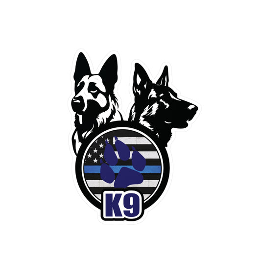 "K9 Pride" - Kiss-Cut Vinyl Decals