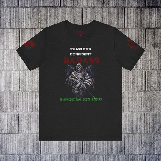 Badass American Soldier T-shirt