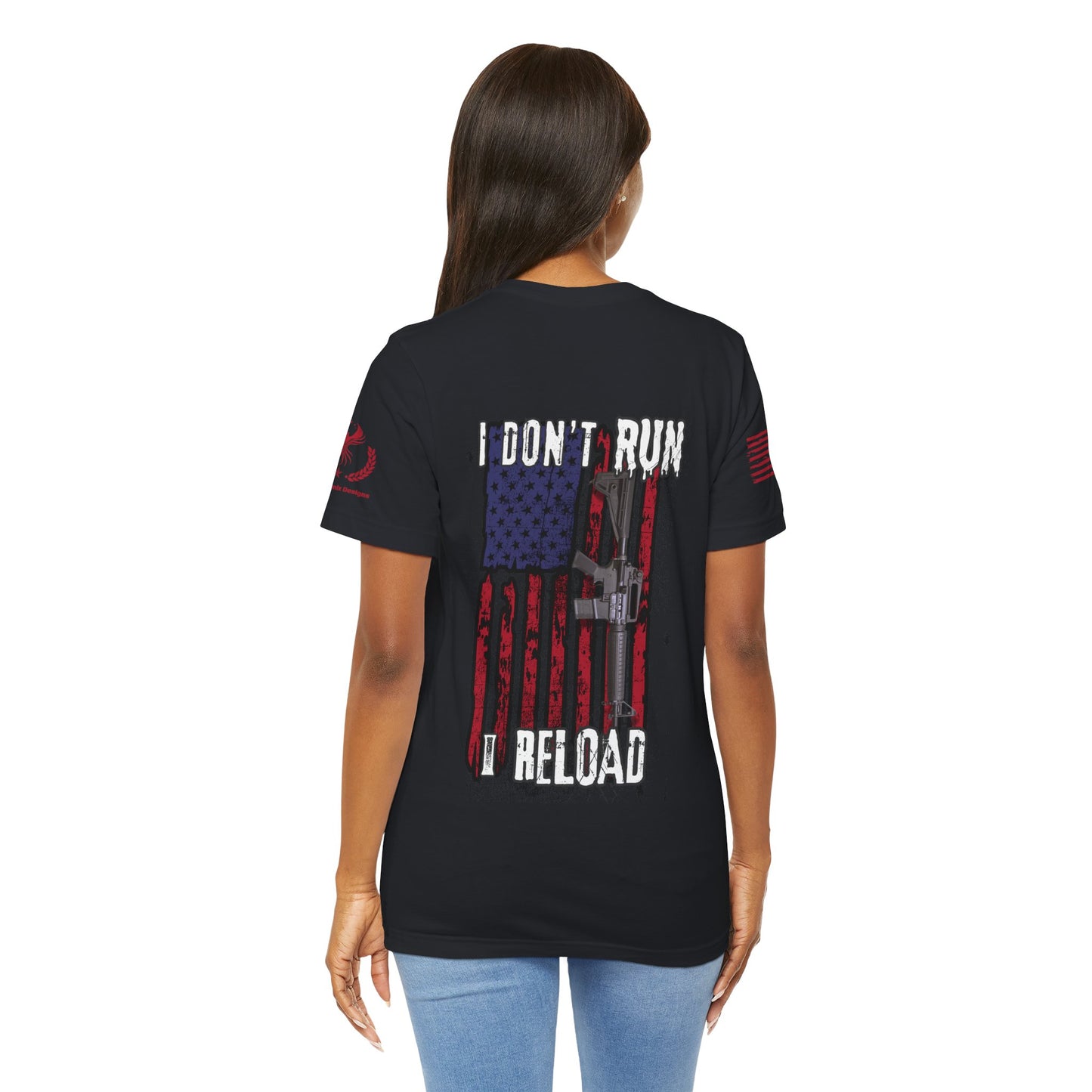 I Don’t Run, I Reload - 2A vintage black tee