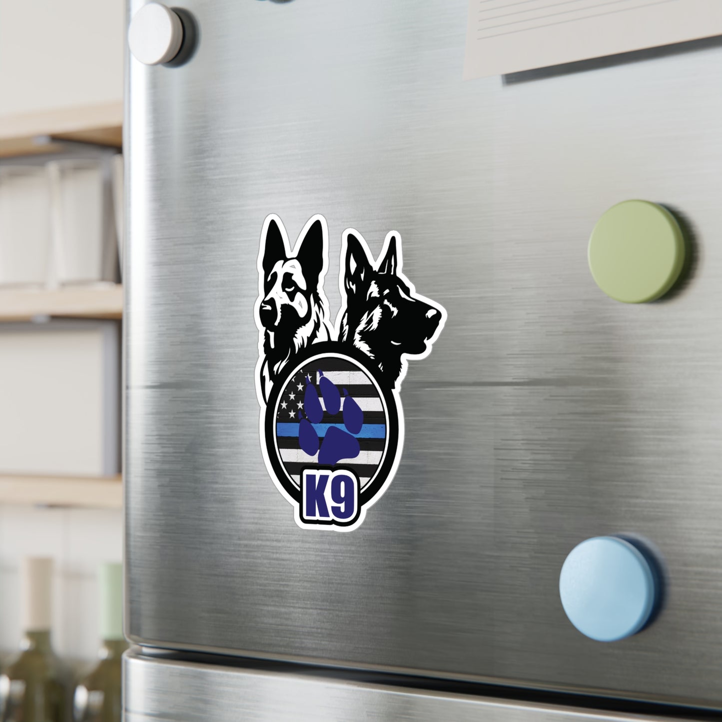 "K9 Pride" - Kiss-Cut Vinyl Decals