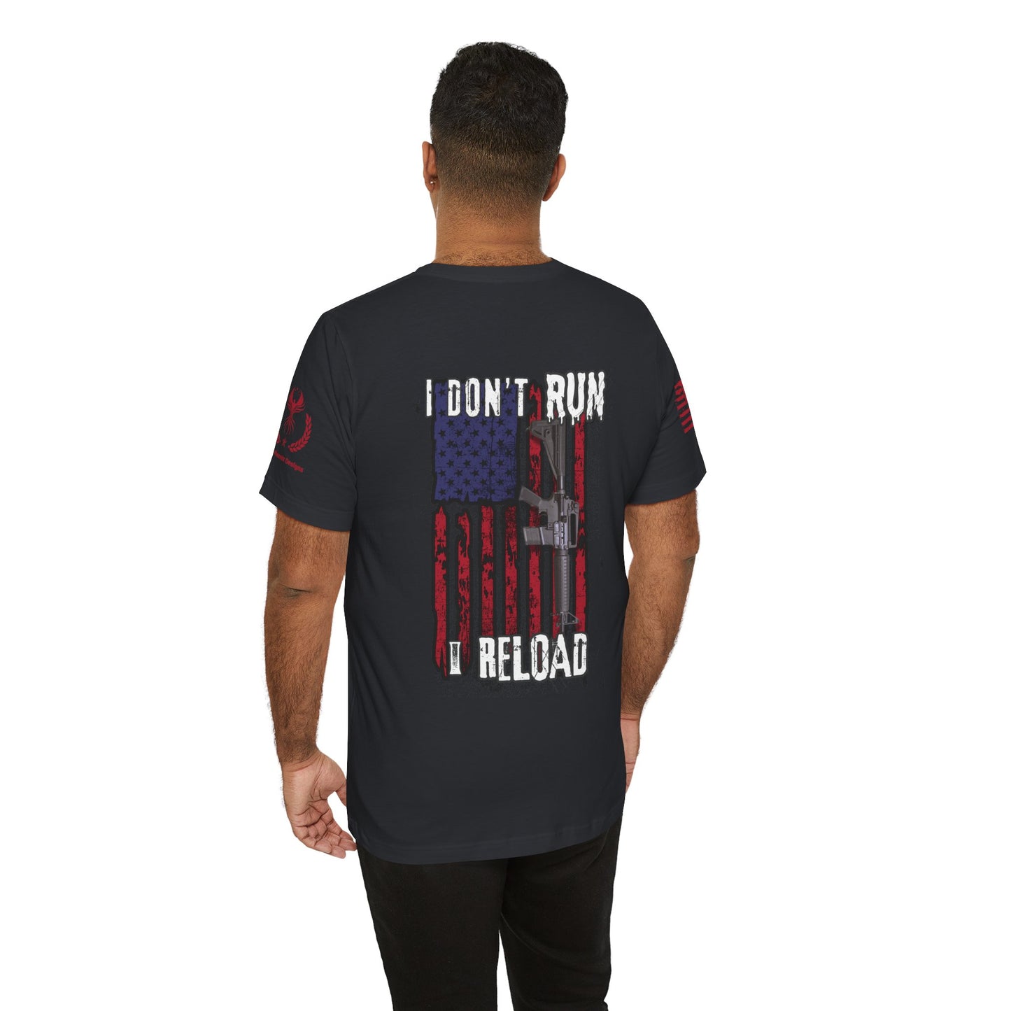 I Don’t Run, I Reload - 2A vintage black tee