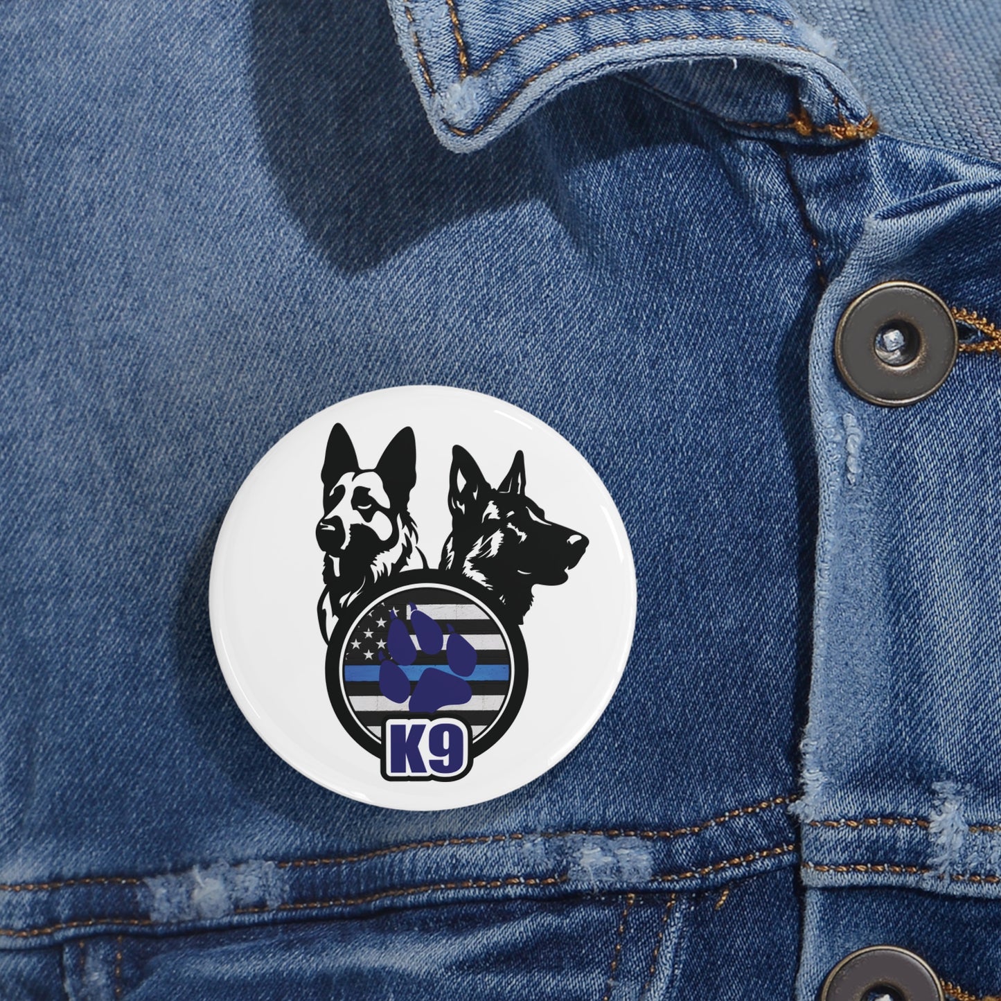 "K9 Pride" - round pins