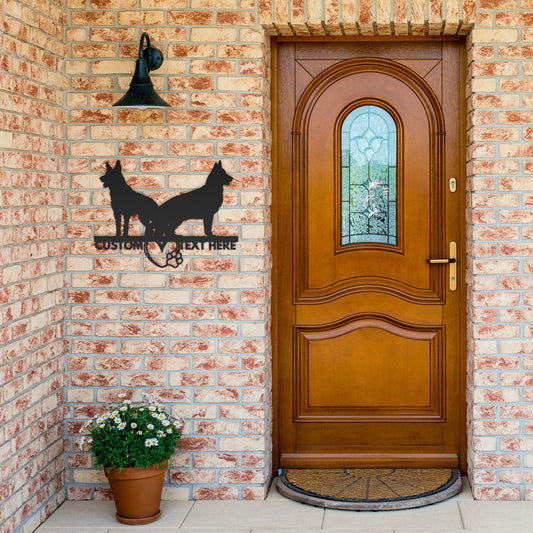 "Custom K9 Metal Sign"