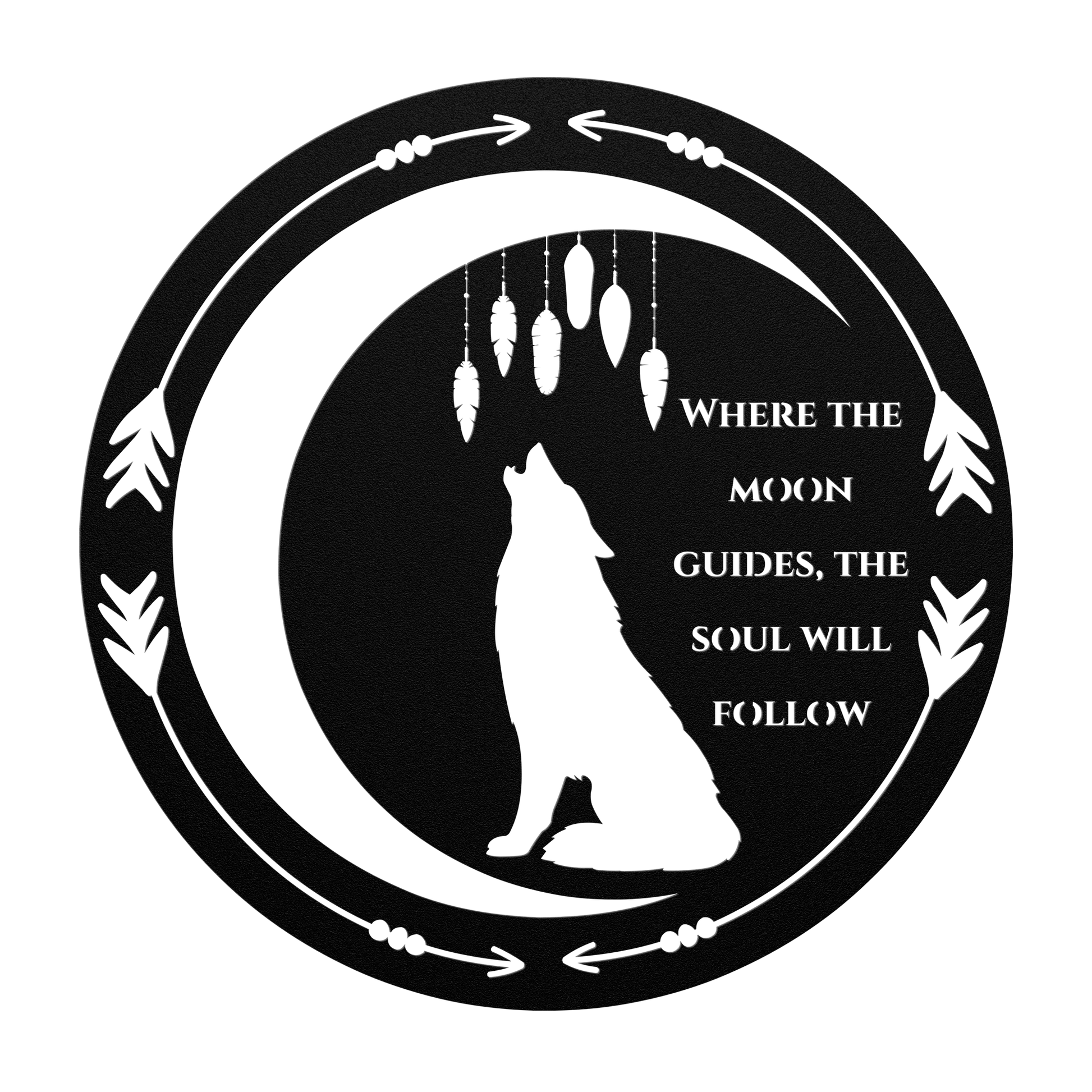 _Spirit_of_the_Wolf_-_metal_wall_art_Black_Transparent_Mockup.png